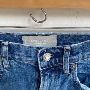 Everlane High Rise Women's cropped Jeans in Blue